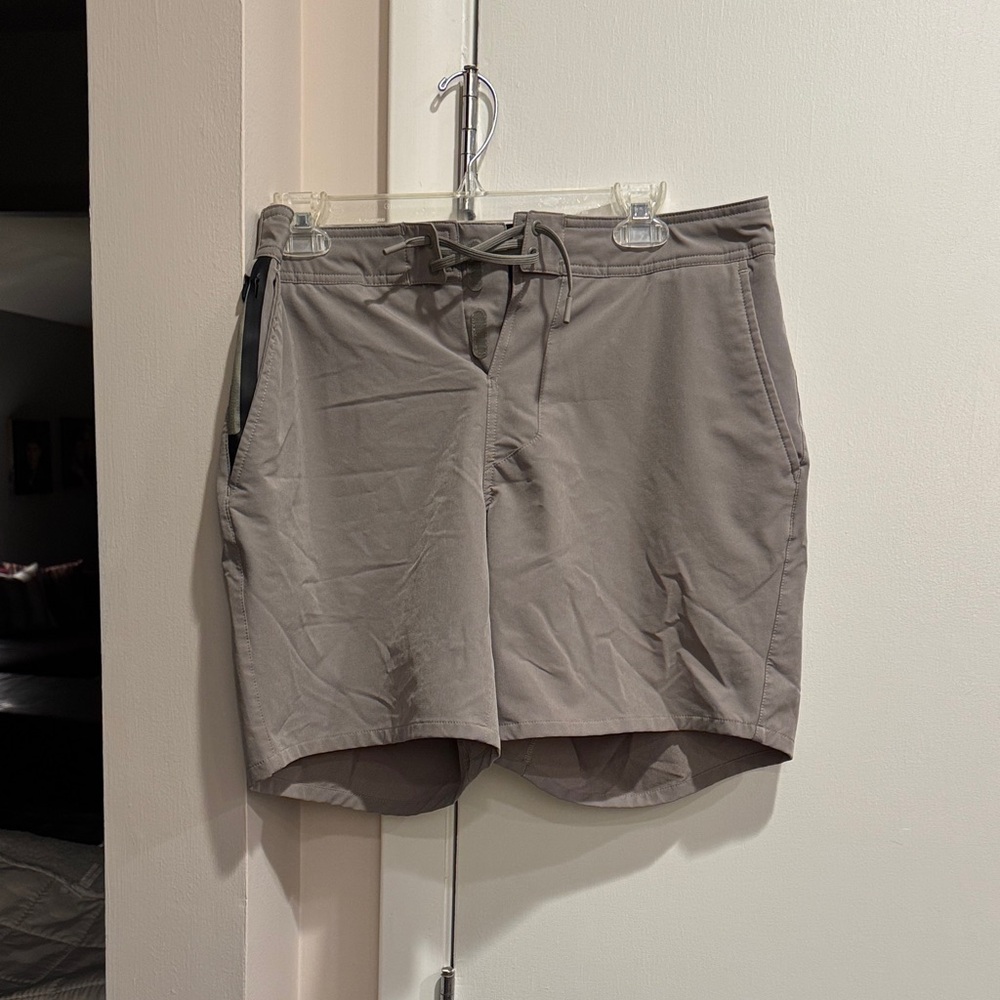 Ten Thousand tan Flat Front Men bathing suit/short